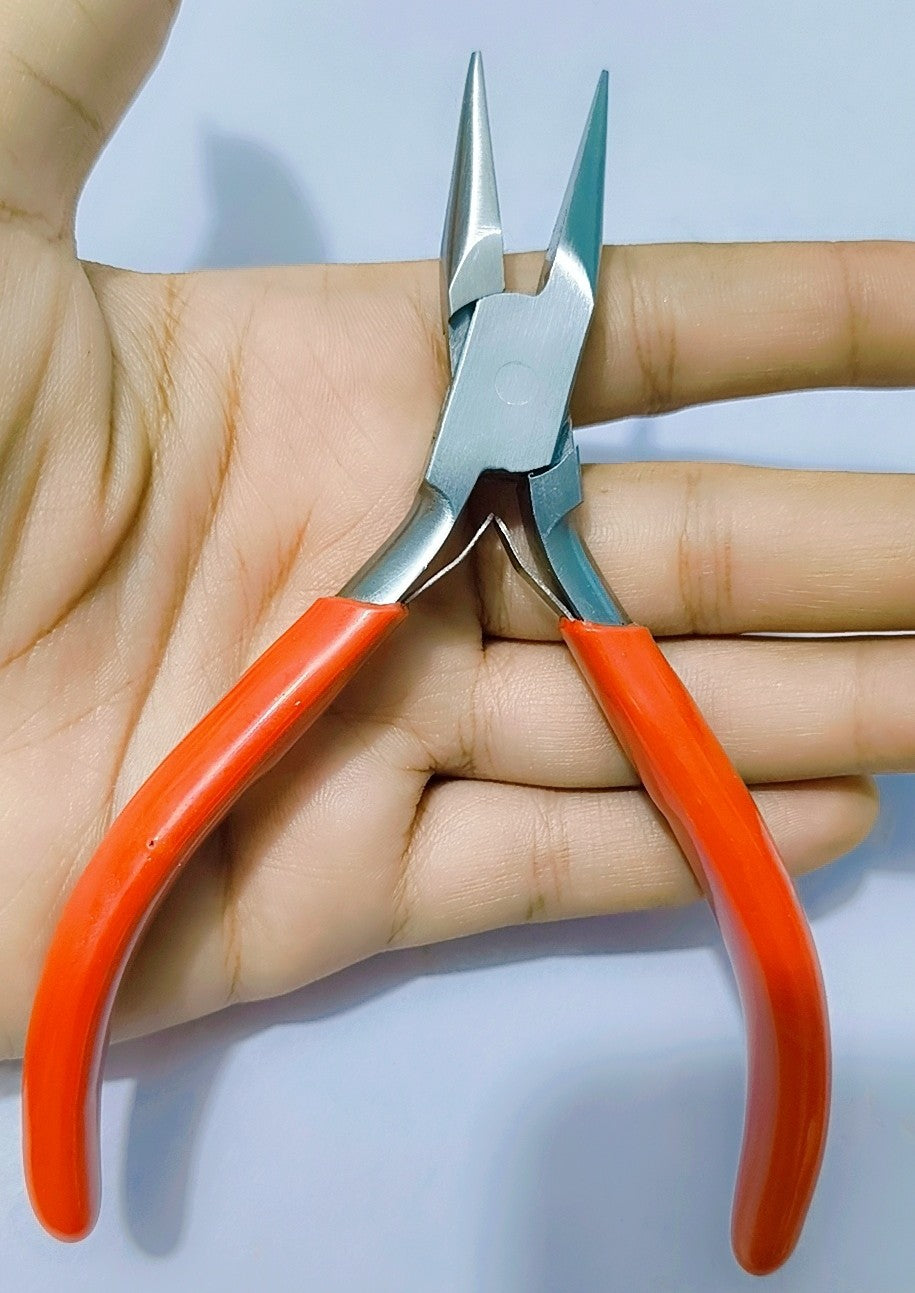 Bent Nose Plier Stainless Steel 1pc (Assorted Color)