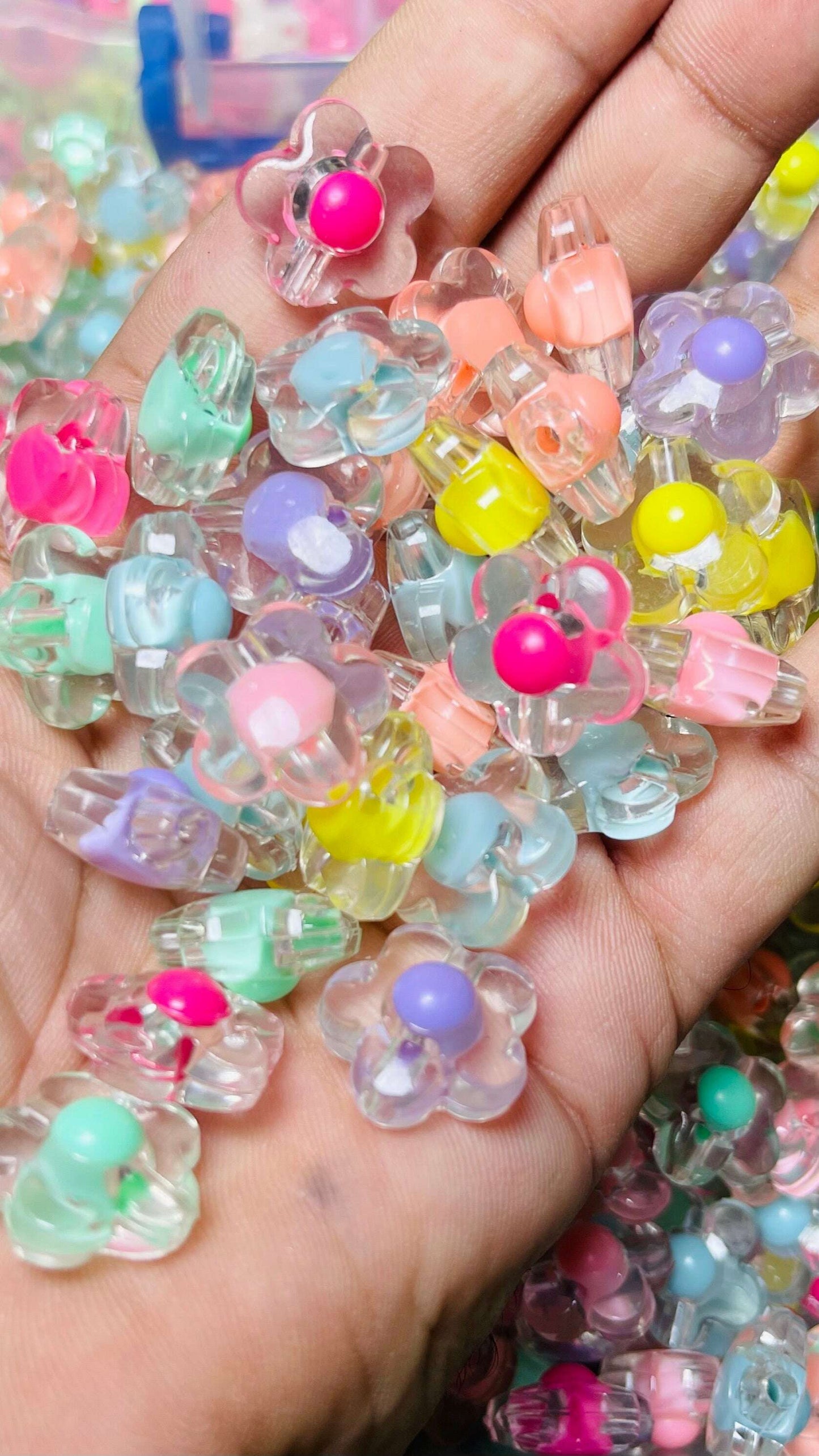 Acrylic beads
