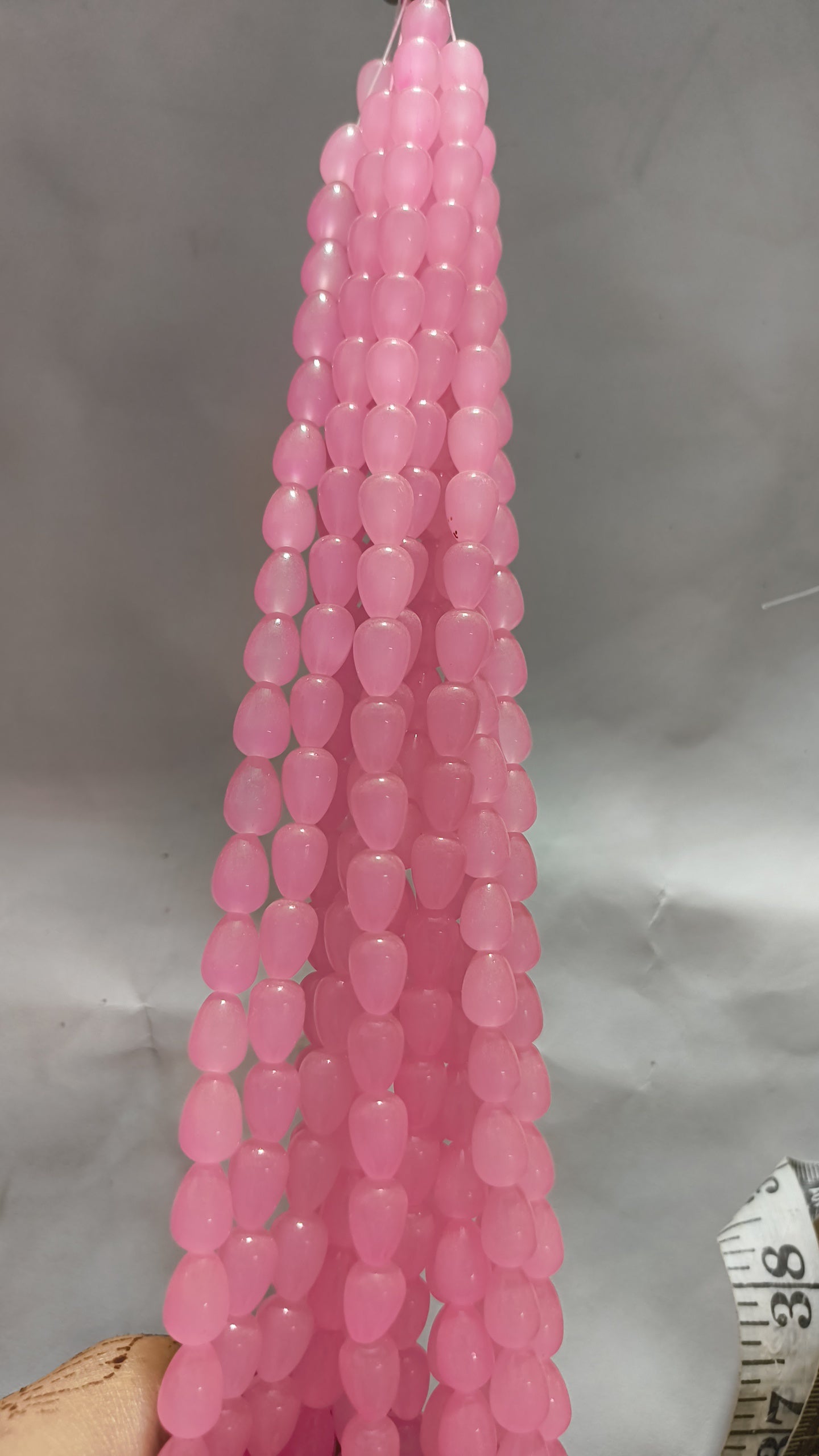 Drop marble beads