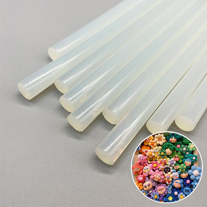 7mm 11mm Semi Transparent White Hot Melt Glue Sticks High Viscosity EVA Hot Glue Gun Sticks for DIY Craft