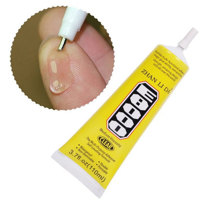 E8000 Strong Liquid Glue for Clothes Leather Jewelry Stationery Phone Screen Earphone
