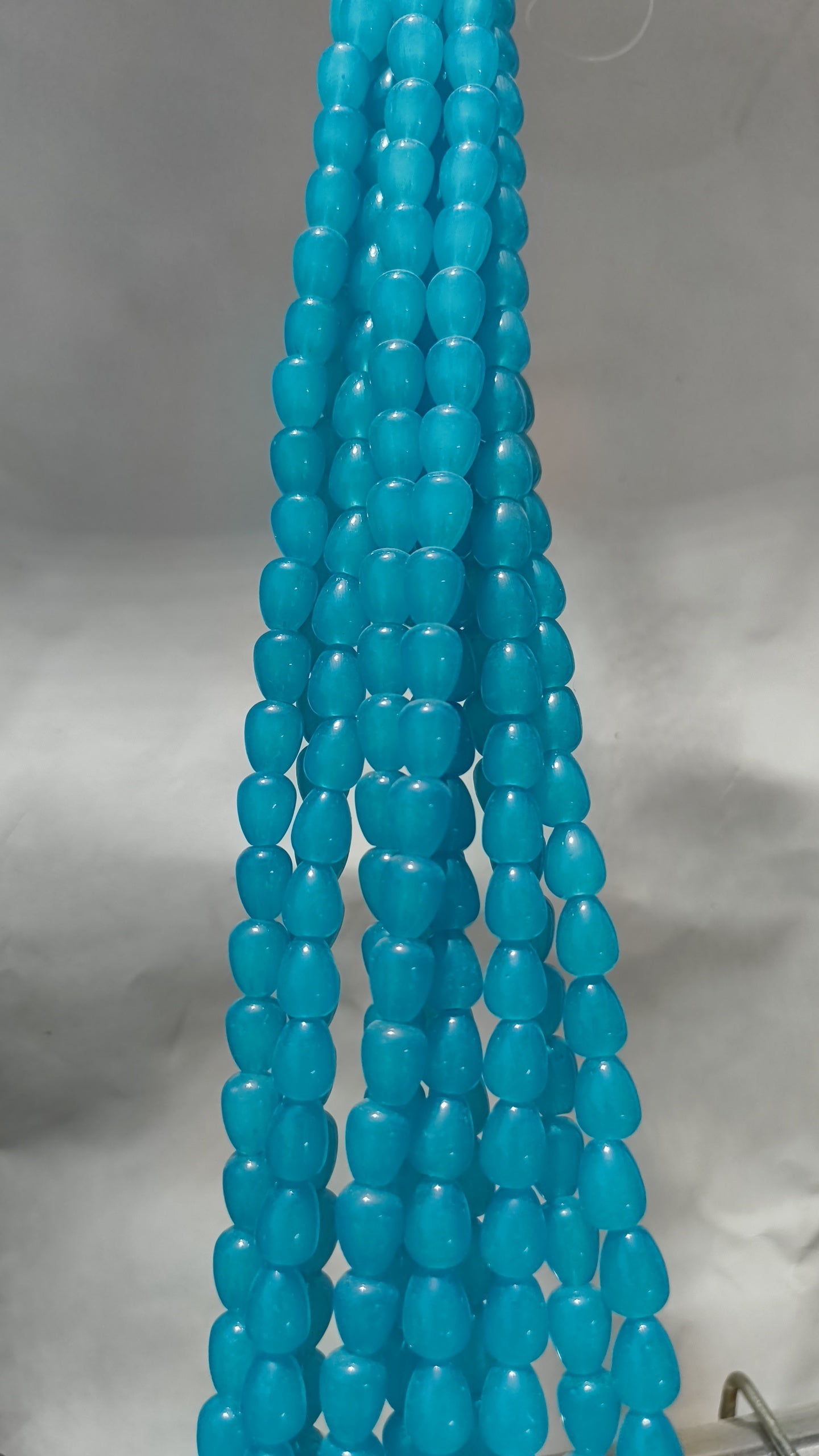 Drop marble beads