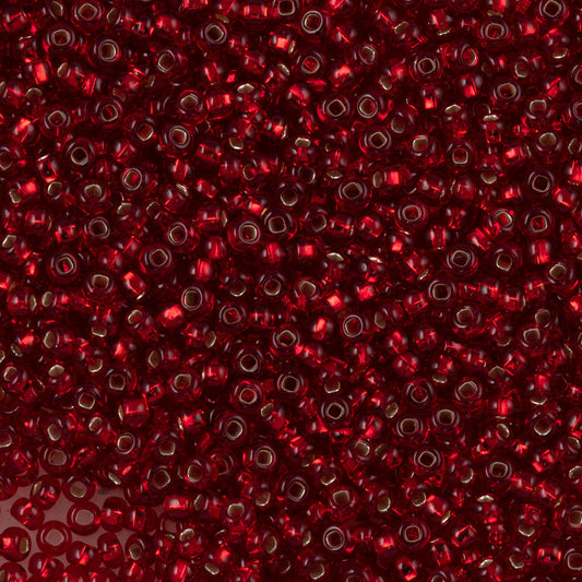 30 Grams Plain 1.9mm Round Maroon Glass Seed Beads, For Jewelry Making,...