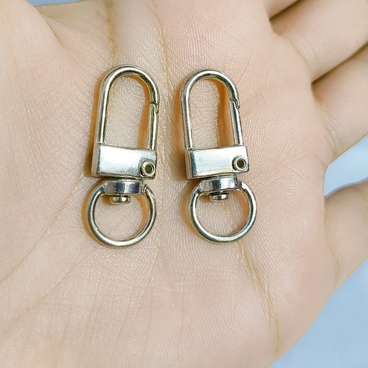 silver Metal Lobster Claw Clasp for Keychain and Bag Chain Making ...