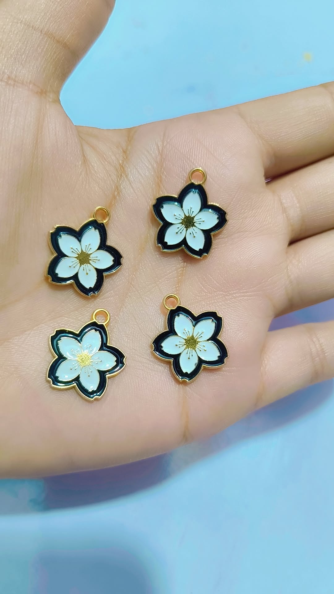Beautiful flower charm