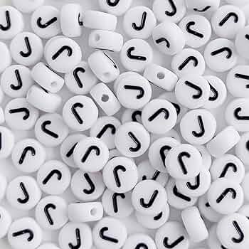 A to Z alphabet Letter Beads White Round Acrylic Alphabet Beads Vowel Letter A Beads for Jewelry Making Bracelets Necklaces Key Chains DIY 4X7mm (0Flat Round-Vowel