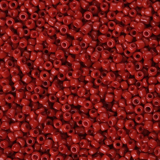Size 12/0 Crafts Glass Seed Beads 2mm Deep red Beads for Jewelry Making