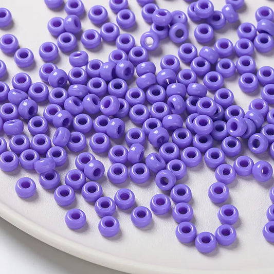 4 X 7Mm Acrylic Big Hole Beads Colored Spacer Loose Beads for Necklace Bracelet Phone Charms Jewelry Making Additions