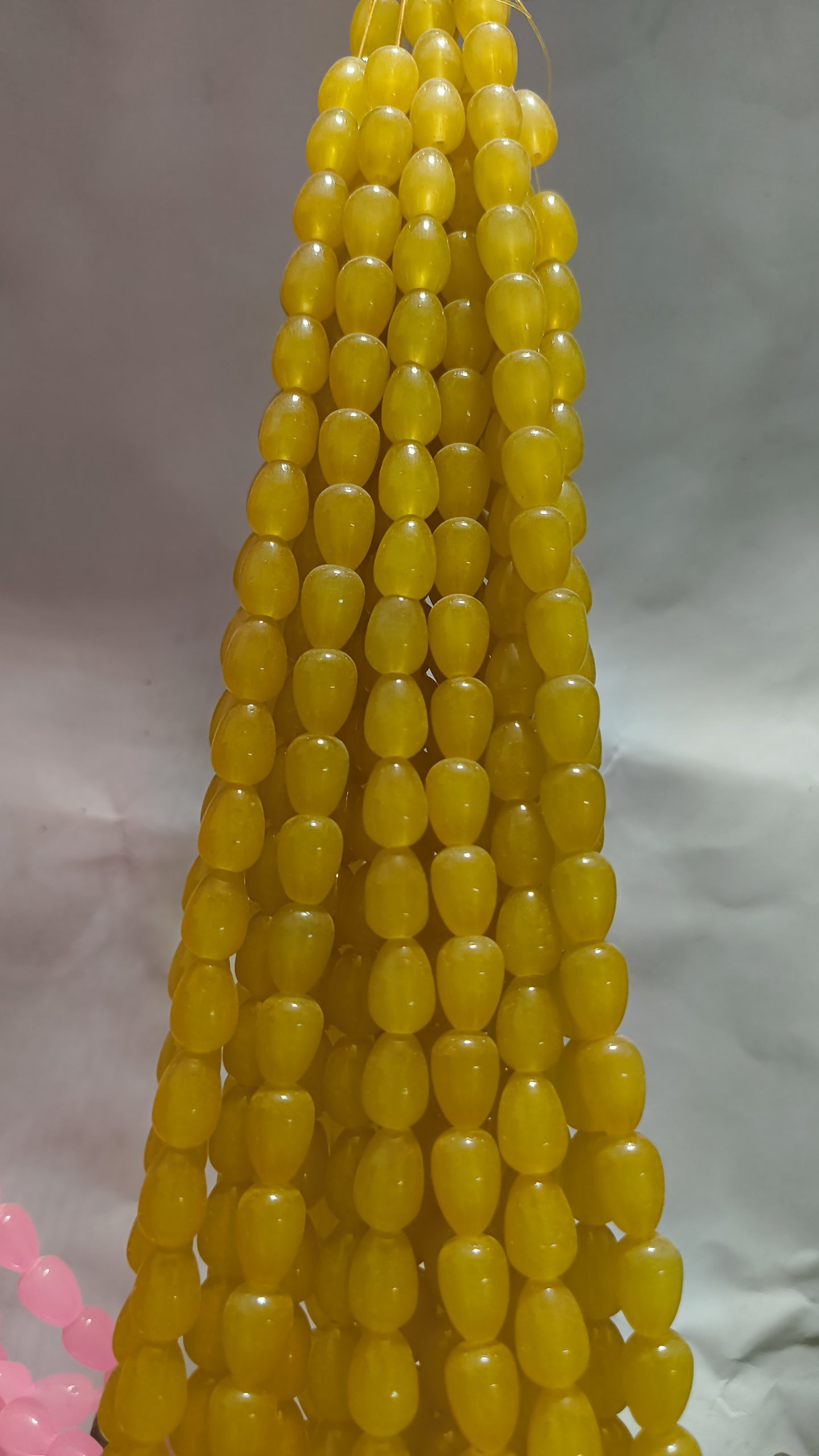 Drop marble beads