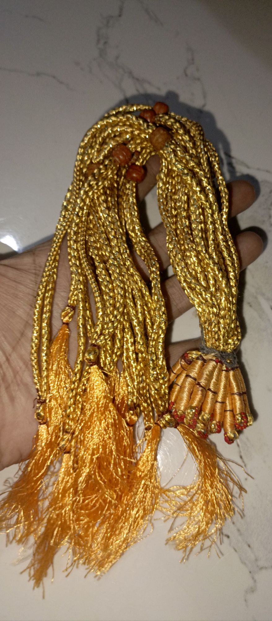 Necklace back thread - Necklace back rope -Jewellery Making Tassel String for Necklaces & Mala
