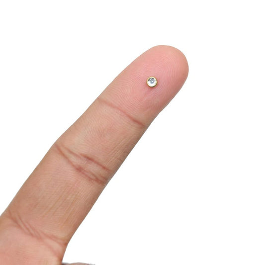 3mm round kundan beads