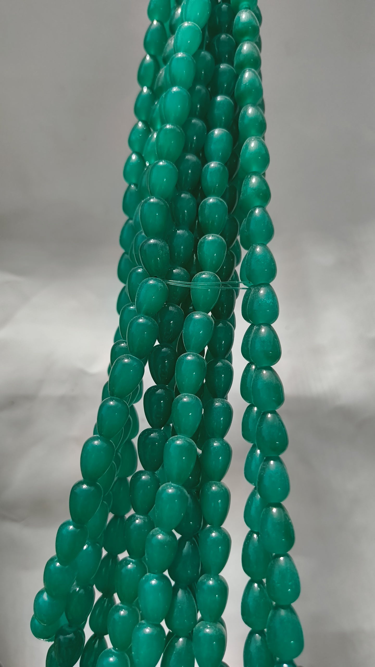 Drop marble beads