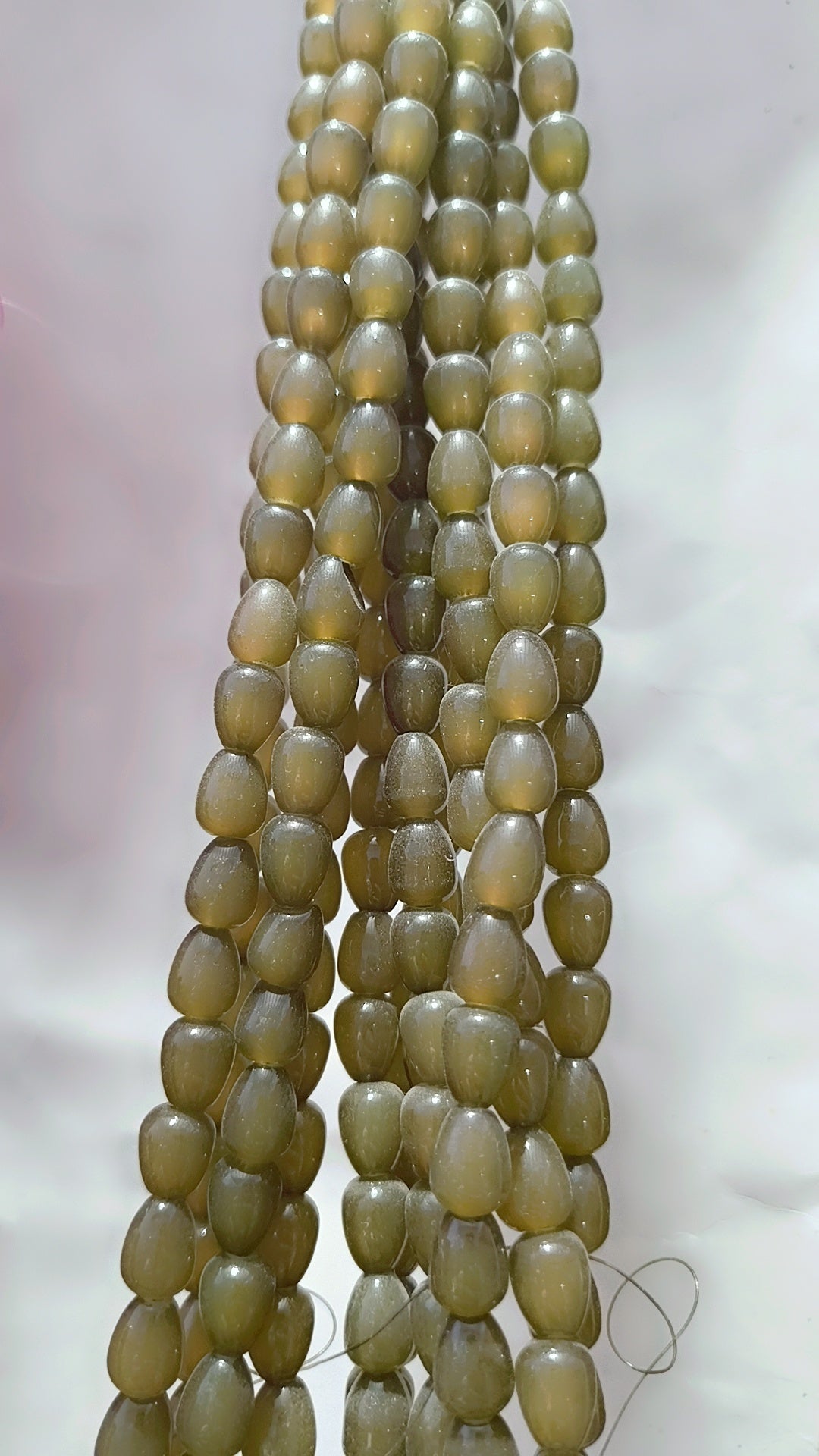 Drop marble beads
