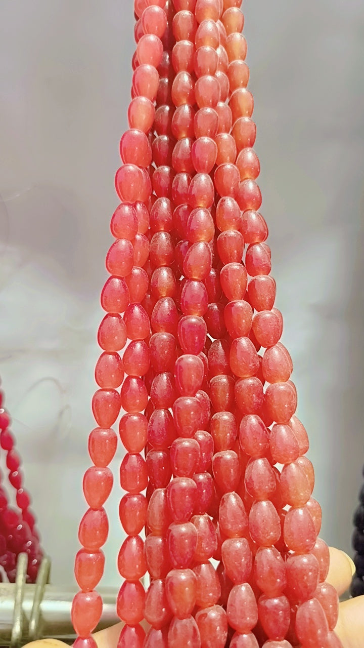 Drop marble beads