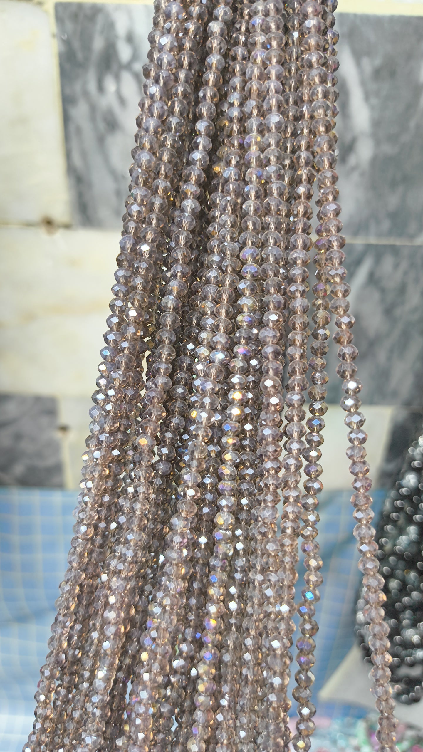 (4mm) High Quality Crystal Glass Beads (34+ Colors)