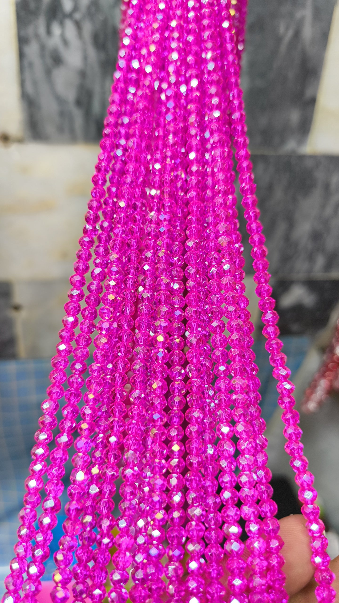 (4mm) High Quality Crystal Glass Beads (34+ Colors)