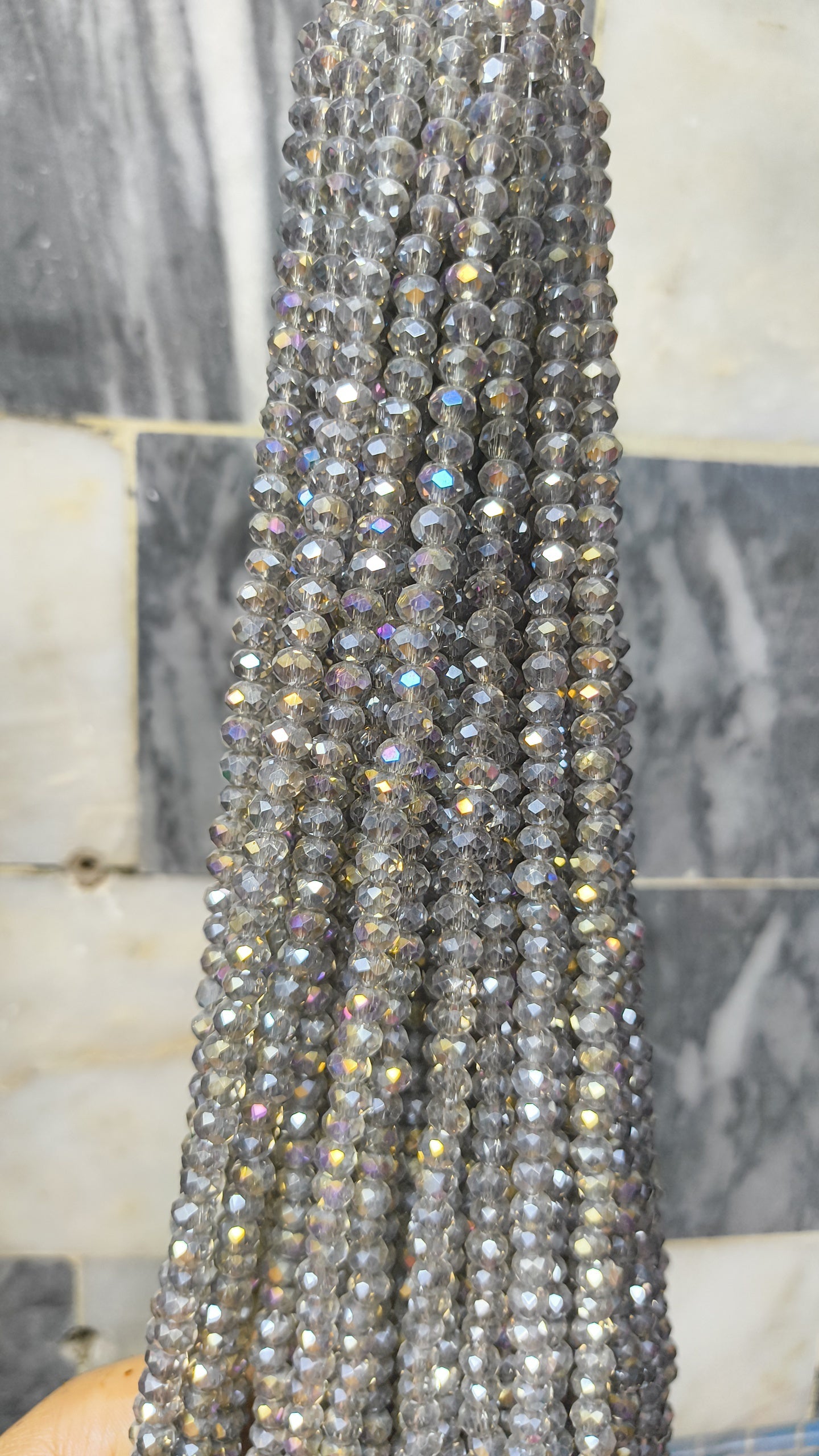 (6mm) High Quality Crystal Glass Beads (32+ Colors)