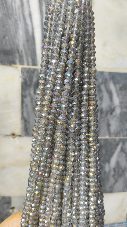 (6mm) High Quality Crystal Glass Beads (32+ Colors)