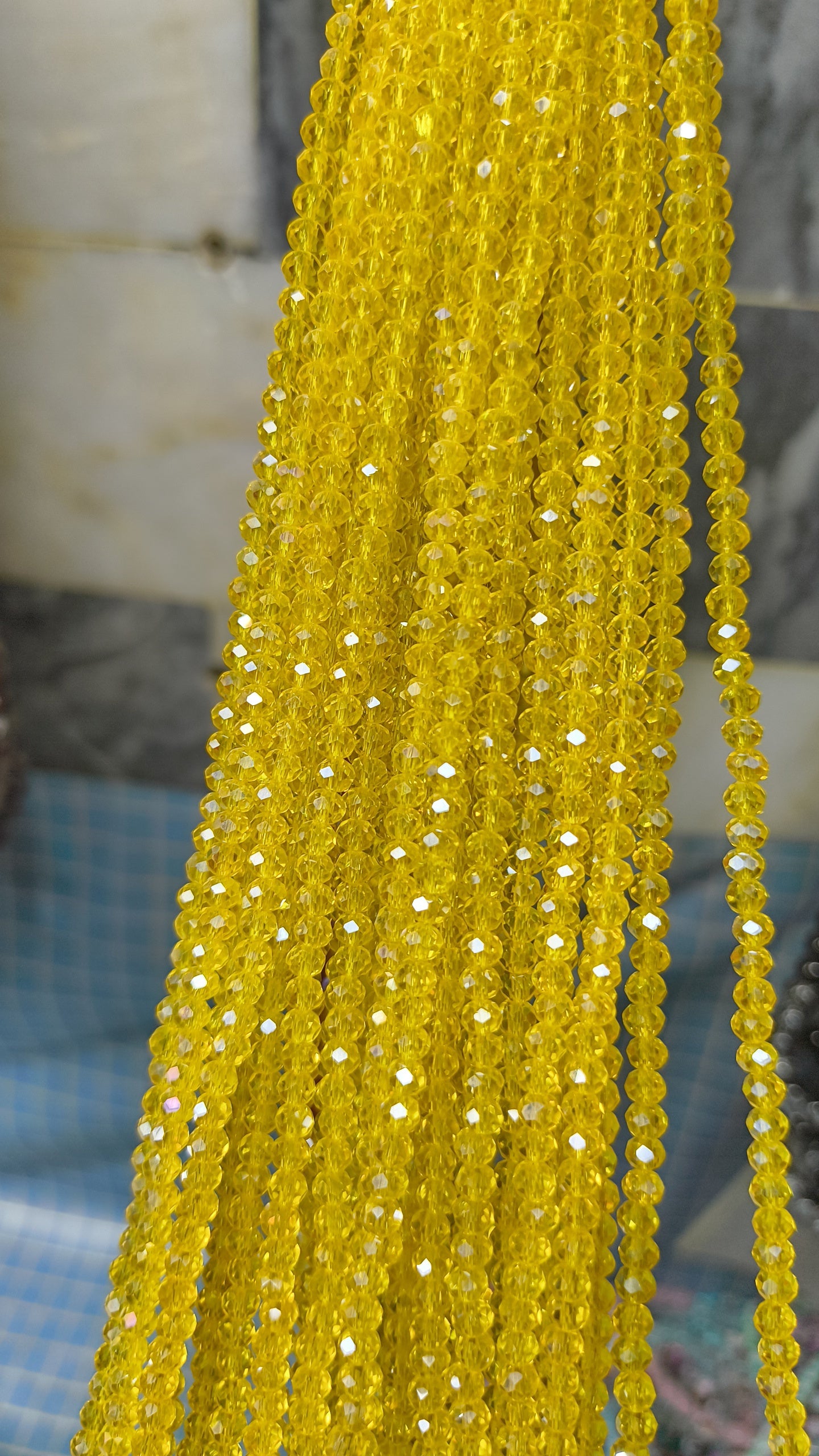 (4mm) High Quality Crystal Glass Beads (34+ Colors)